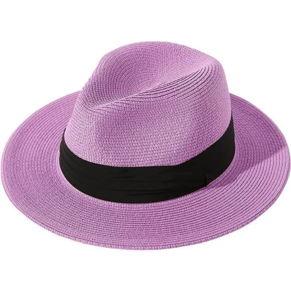 FEDORA Beach Sun Hat UPF50+ Purple